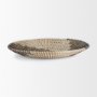 69601 - Luna 18.0L x 18.0W x 3.0H Large Light Brown Seagrass Round Wall Hanging Plate 