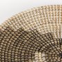 69601 - Luna 18.0L x 18.0W x 3.0H Large Light Brown Seagrass Round Wall Hanging Plate 