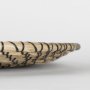 69604 - Mekhi 24.0L x 24.0W x 3.5 Light Brown Seagrass W/Black String Round Wall Hanging Plate 