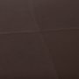70051 - Minara 36L x 36W x 16H Square Dark Brown Leather Wrapped Ottoman