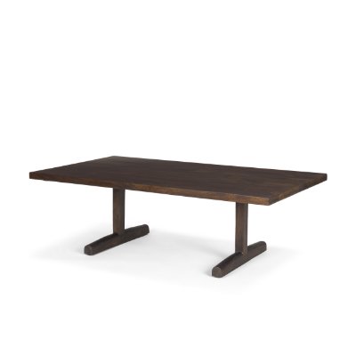 69963 - Viktor 55"L Dark Brown Solid Wood Coffee Table