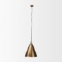 69344 - Fenton 18.0L x 18.0W x 23.0H Gold W/Gold Accents Pendant Light