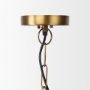 69344 - Fenton 18.0L x 18.0W x 23.0H Gold W/Gold Accents Pendant Light