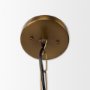 69344 - Fenton 18.0L x 18.0W x 23.0H Gold W/Gold Accents Pendant Light