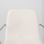 69846 - Sawyer Cream Fabric Wrap Gold Metal Frame Dining Chair