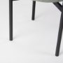 70053 - Mabel Set of Two 15.4 x 24.8  Green Top W/ Black Iron Base Plant Stands 
