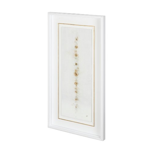 12429 - Dots I-Gold by Studio M a handmade Original Framed Artwork under Glass