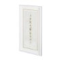 12429 - Dots I-Gold by Studio M a handmade Original Framed Artwork under Glass