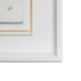 12429 - Dots I-Gold by Studio M a handmade Original Framed Artwork under Glass