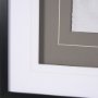 13971 - Soft Blue Botanoicals VIII by Mercana Studio Hand Embellished Framed Art Print Matted under Glass