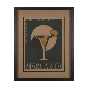 Margarita by Simeng a Framed Art Print Matted under Glass