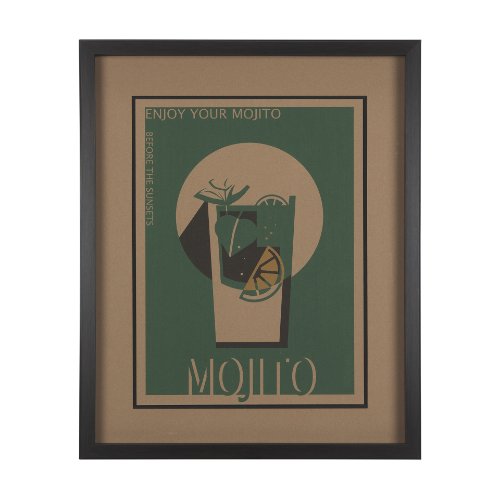 14189 - Mojito by Simeng a Framed Art Print Matted under Glass