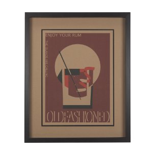 Rum by Simeng a Framed Art Print Matted under Glass