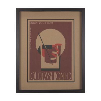 14190 - Rum by Simeng a Framed Art Print Matted under Glass