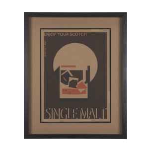 Scotch by Simeng a Framed Art Print Matted under Glass