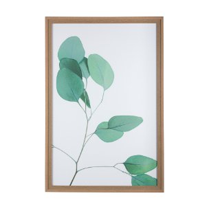 Nature Calm Lull by Mercana Studio a Hand Embellished Textured Framed Art Print Matted under Glass