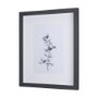 14207 - Leaf Shadow II by Mercana Studio a Hand Embellished Textured Framed Art Print Matted under Glass