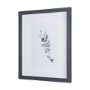 14208 - Leaf Shadow III by Mercana Studio a Hand Embellished Textured Framed Art Print Matted under Glass