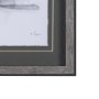 14209 - Robin BW I by Mercana Studio a Hand Embellished Textured Framed Art Print Matted under Glass