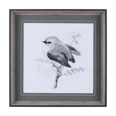 14210 - Rifleman BW II by Mercana Studio a Hand Embellished Textured Framed Art Print Matted under Glass