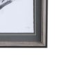 14211 - Eastern Blue BW III by Mercana Studio Hand Embellished Textured Framed Art Print Matted under Glass