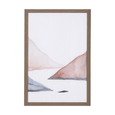 14213 - Sandy Land I by Mercana Studio a Hand Embellished Textured Framed Art Print