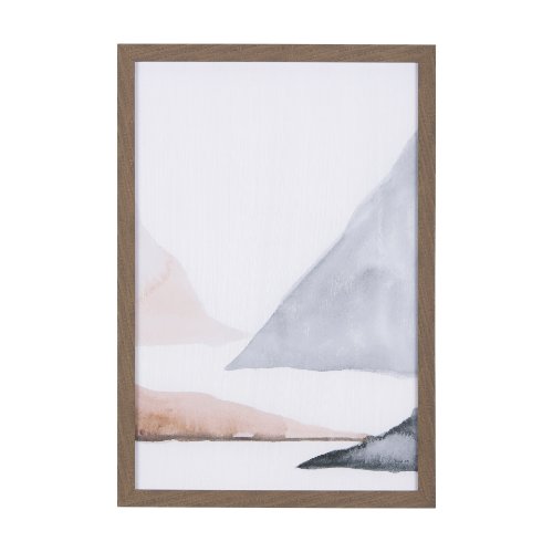 14214 - Sandy Land II by Mercana Studio a Hand Embellished Textured Framed Art Print