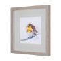 14217 - Robin III by Mercana Studio a Hand Embellished Textured Framed Art Print Matted under Glass