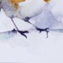14218 - Robin IV by Mercana Studio a Hand Embellished Textured Framed Art Print Matted under Glass