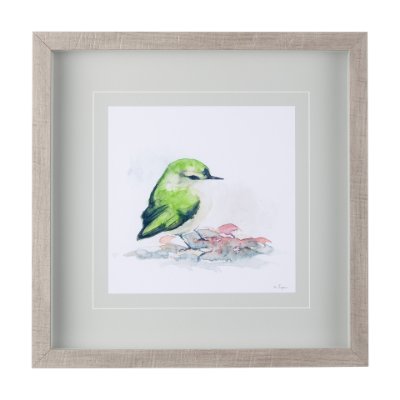 14220 - Rifleman II by Mercana Studio a Hand Embellished Textured Framed Art Print Matted under Glass