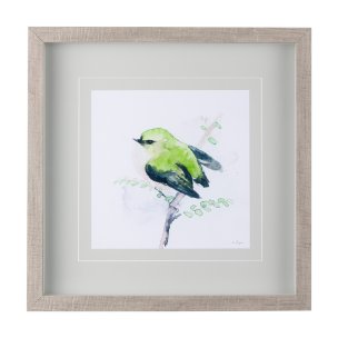 Rifleman III by Mercana Studio a Hand Embellished Textured Framed Art Print Matted under Glass