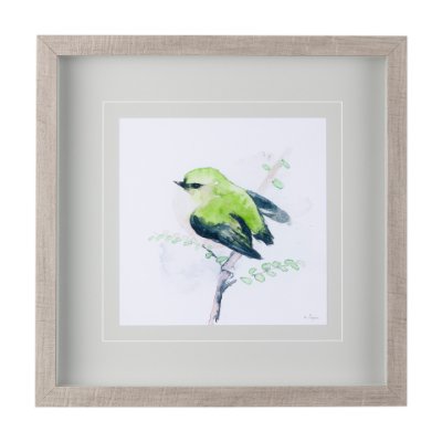 14221 - Rifleman III by Mercana Studio a Hand Embellished Textured Framed Art Print Matted under Glass