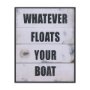 14225 - Float Your Boat by Mercana Studio a Hand Embellished Textured Framed Art Print