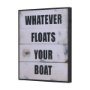14225 - Float Your Boat by Mercana Studio a Hand Embellished Textured Framed Art Print