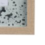 14228 - Eastern Blue I by Mercana Studio a Hand Embellished Textured Framed Art Print Matted under Glass