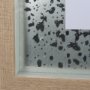 14228 - Eastern Blue I by Mercana Studio a Hand Embellished Textured Framed Art Print Matted under Glass