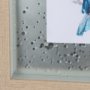14229 - Eastern Blue II by Mercana Studio a Hand Embellished Textured Framed Art Print Matted under Glass
