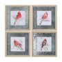 14234 - Cardinal I by Mercana Studio a Hand Embellished Textured Framed Art Print Matted under Glass