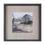 14242 - Late Autumn in Countryside I by Mercana Studio Hand Embellished Framed Art Print Matted under Glass