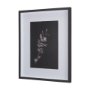 14261 - Night Leaves I by Mercana Studio a Hand Embellished Textured Framed Art Print Matted under Glass