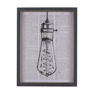Vintage Page I by Mercana Studio a Hand Embellished Textured Framed Art Print