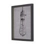 14275 - Vintage Page I by Mercana Studio a Hand Embellished Textured Framed Art Print