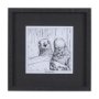 14277 - Animal Talk I by Mercana Studio a Framed Art Print Matted under Glass