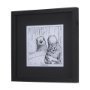 14277 - Animal Talk I by Mercana Studio a Framed Art Print Matted under Glass