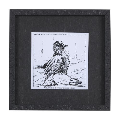 14279 - Animal Talk III by Mercana Studio a Framed Art Print Matted under Glass