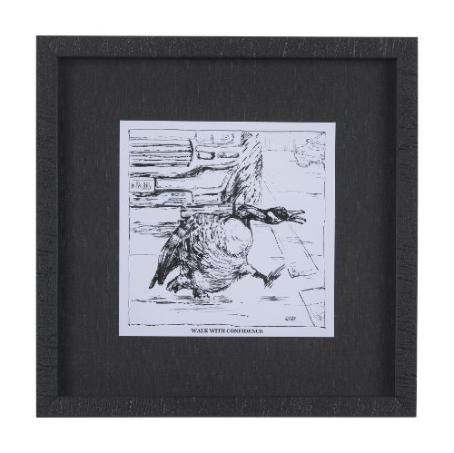 14280 - Animal Talk IV by Mercana Studio a Framed Art Print Matted under Glass