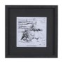 14280 - Animal Talk IV by Mercana Studio a Framed Art Print Matted under Glass