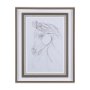 14304 - Arabian  II by Mercana Studio a Hand Embellished Textured Framed Art Print Matted under Glass