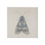 102215-S - Moth Blue II by Mercana Studio a Hand Embellished Textured Canvas