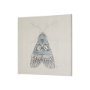102215-S - Moth Blue II by Mercana Studio a Hand Embellished Textured Canvas